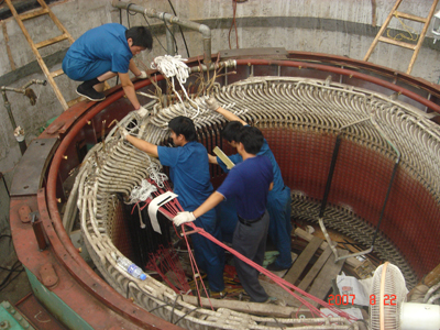 水電站發(fā)電機(jī)換線(xiàn)棒